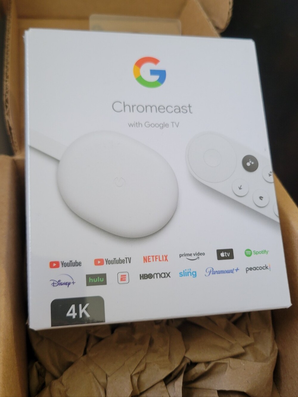 Google Chromecast TV Streamer 4K